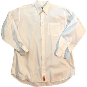 IKE BEHAR New York white dress shirt